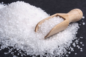 Sea salt background