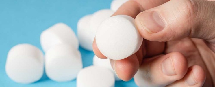 vízlágyító sótabletta